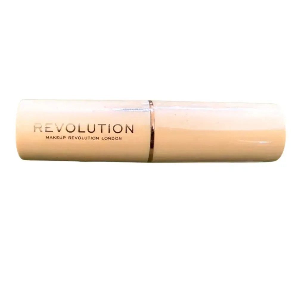 Makeup Revolution Fast Base Stick Foundation – F17 ✨ 6.2g | NEW Sealed | Vegan